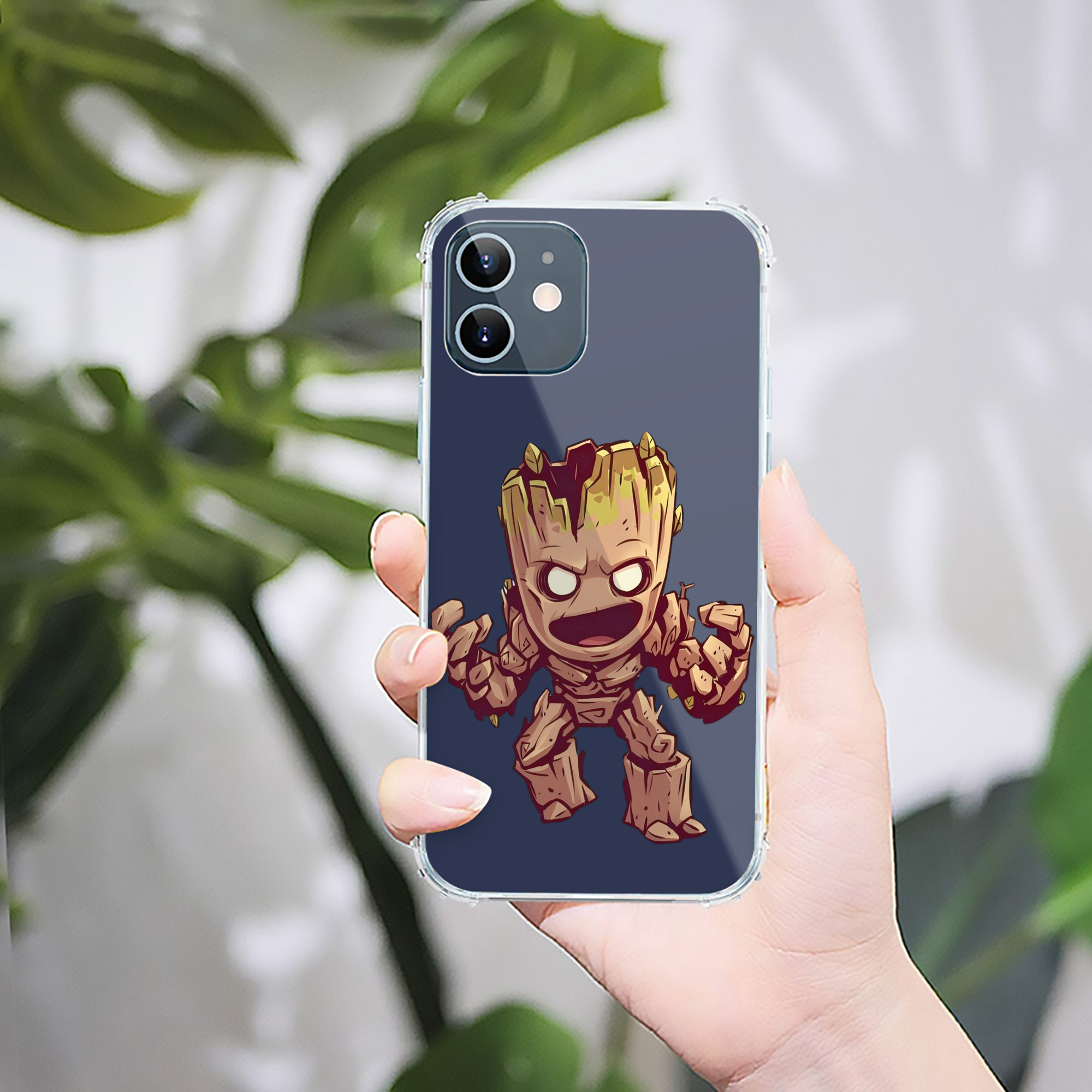 （画像用） アベンジャーズ The Avengers 【iPhone 12シリーズ対応】透明スマホケース（クリアソフトケース）